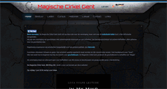 Desktop Screenshot of magischecirkelgent.be